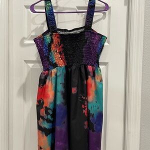 Colorful short dress